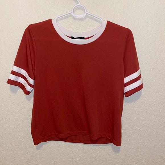 Forever 21 Tops - Forever 21 Baseball Style Blouse